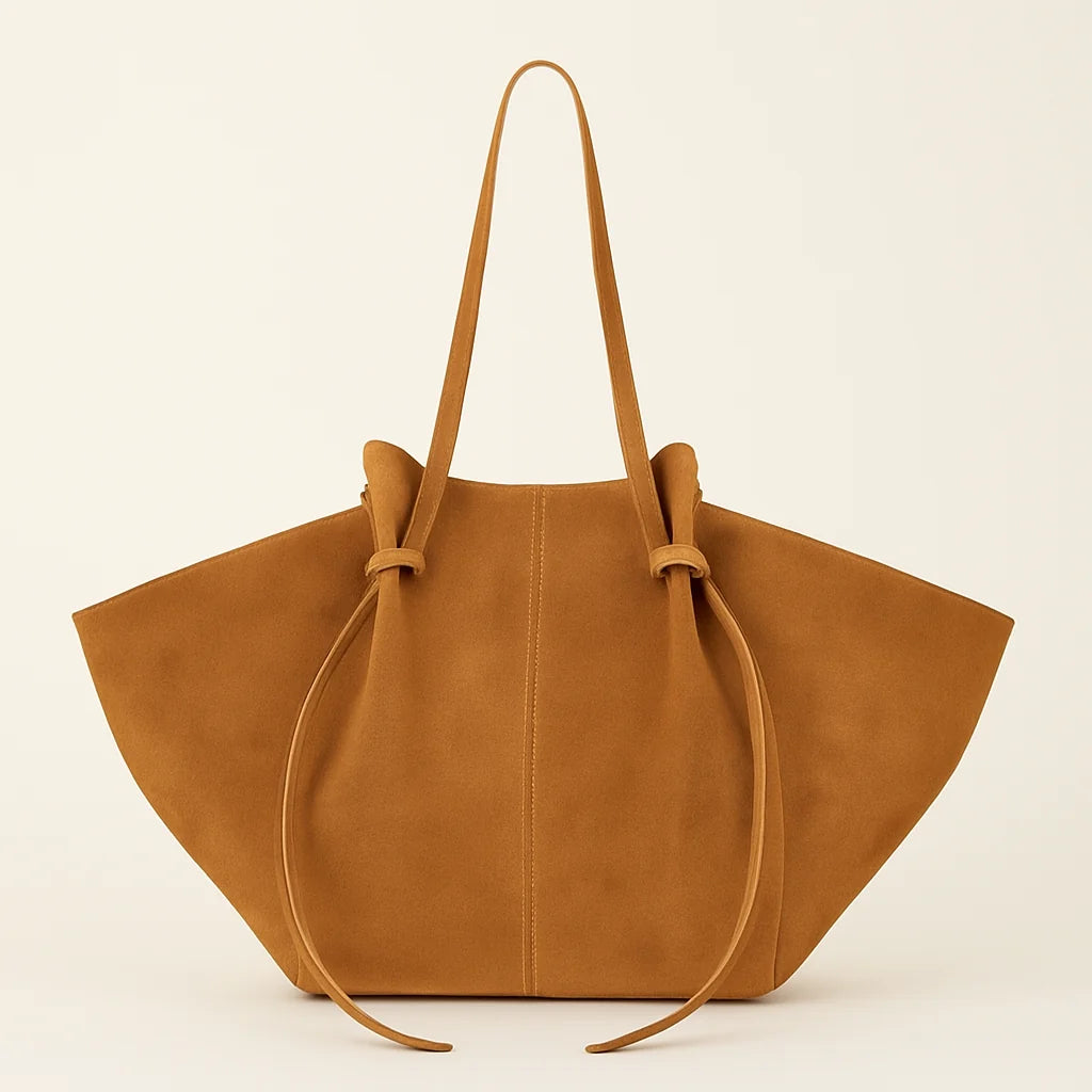 Lydia Sac Cabas Femme – Grand Format En Suédine Douce, Élégant & Style Bohème Chic