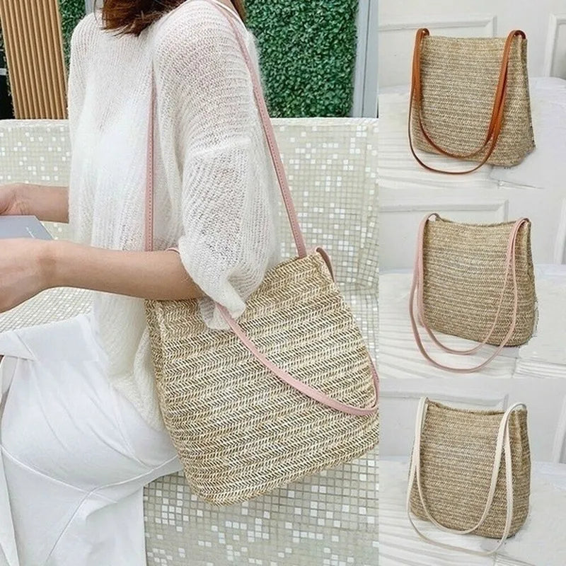 Harriet I Women'S Straw Woven Handbag