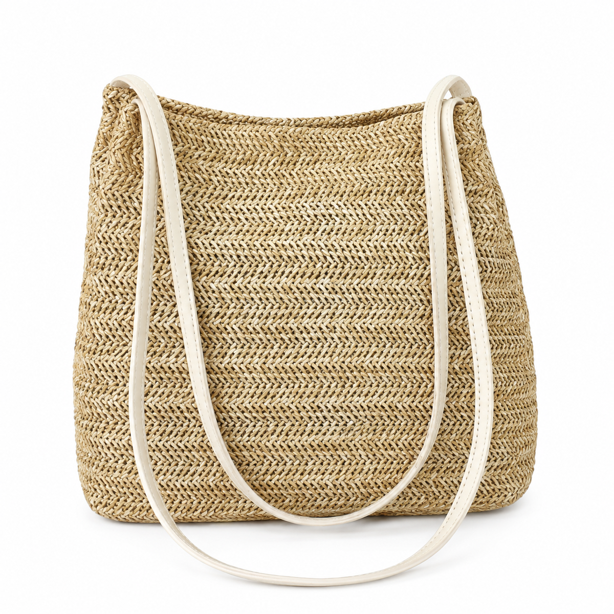 Harriet — Sac en paille tressée