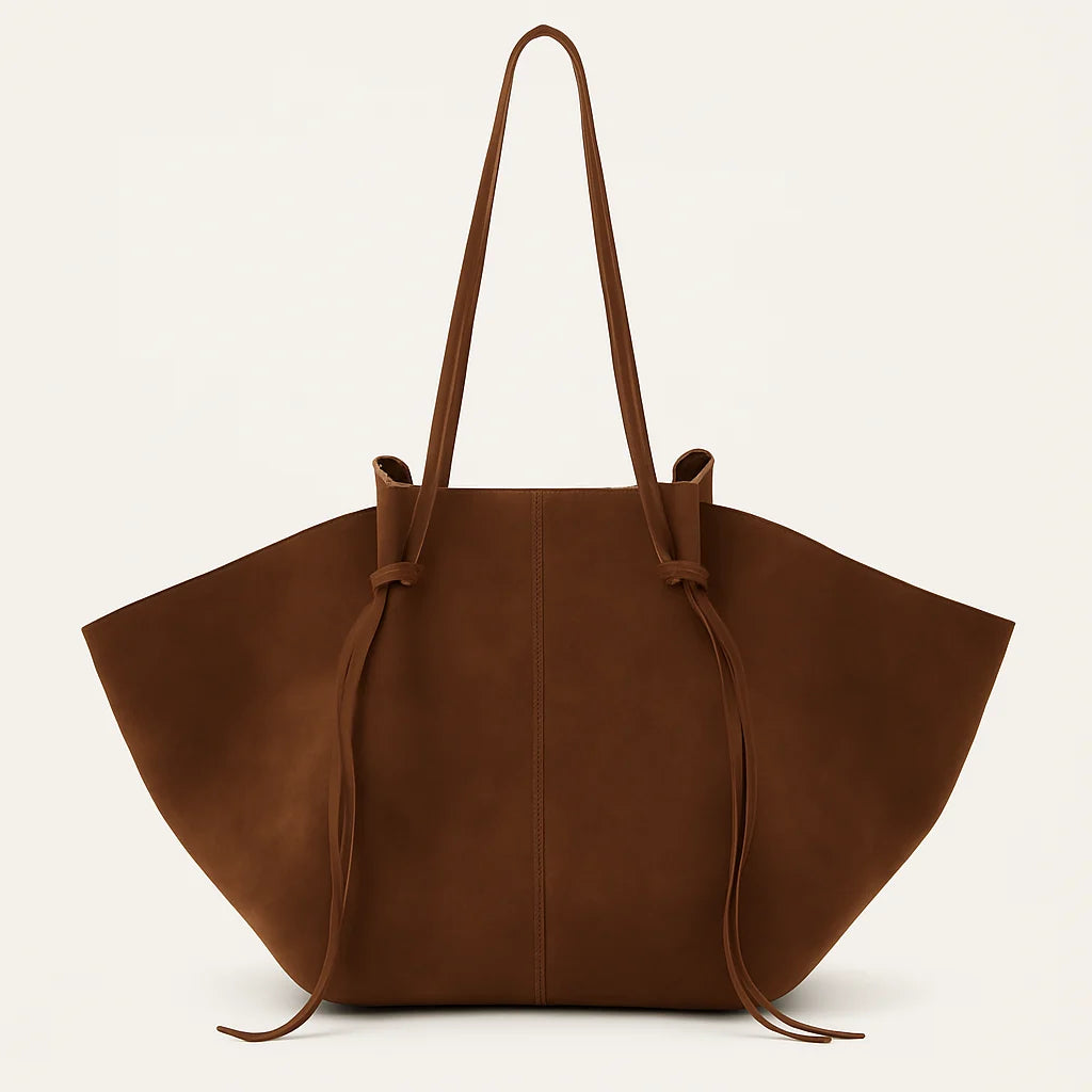 Lydia Sac Cabas Femme – Grand Format En Suédine Douce, Élégant & Style Bohème Chic