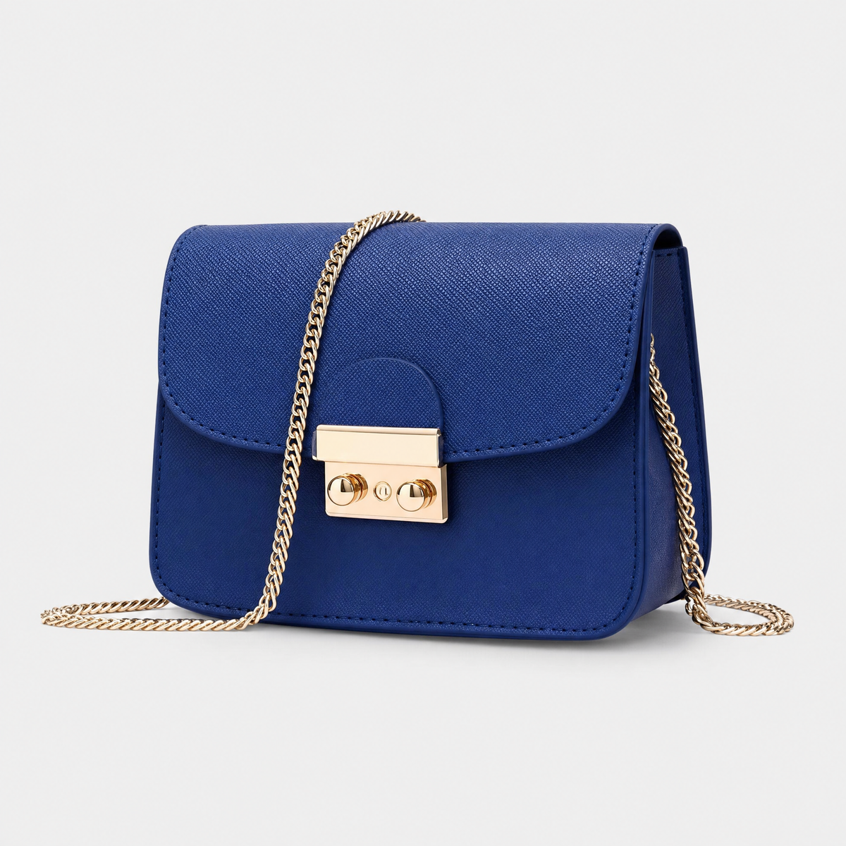Sac bandoulière chaîne dorée